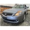 Image 2 : 22 -- 2008 NISSAN ALTIMA, GREY, 229384 KMS, FRONT WHEEL DRIVE
