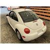 Image 22 : 27 -- 2002 VW BEETLE, WHITE, 321693 KMS, FRONT WHEEL DRIVE