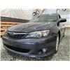 Image 2 : 29 -- 2008 SUBARU IMPREZA, BLACK, 250573 KMS, ALL WHEEL DRIVE