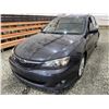 Image 3 : 29 -- 2008 SUBARU IMPREZA, BLACK, 250573 KMS, ALL WHEEL DRIVE