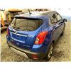 Image 16 : 101 -- 2014 BUICK ENCORE, BLUE, 183200 KMS, FRONT WHEEL DRIVE