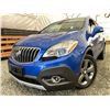 Image 1 : 101 -- 2014 BUICK ENCORE, BLUE, 183200 KMS, FRONT WHEEL DRIVE