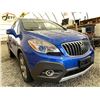 Image 8 : 101 -- 2014 BUICK ENCORE, BLUE, 183200 KMS, FRONT WHEEL DRIVE