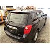 Image 16 : 102 -- 2012 CHEVY EQUINOX, BLACK, 61500 KMS, FRONT WHEEL DRIVE