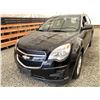 Image 3 : 102 -- 2012 CHEVY EQUINOX, BLACK, 61500 KMS, FRONT WHEEL DRIVE