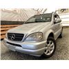 Image 1 : 106 -- 1999 MERCEDES ML 430, SILVER, 220186 KMS, ALL WHEEL DRIVE "NO RESERVE!"