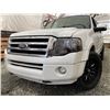 Image 1 : 115 -- 2014 FORD EXPEDITION LIMITED, WHITE, 269367 KMS, 4X4