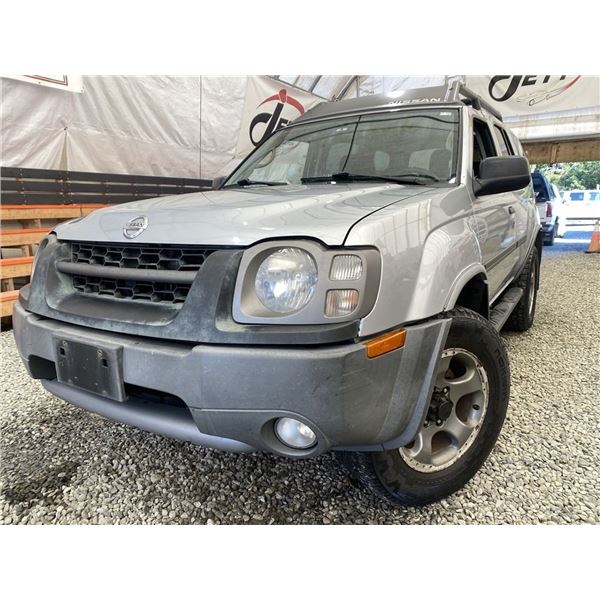 119 -- 2003 NISSAN XTERRA SE, SILVER, 336716 KMS, 4X4