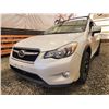 Image 2 : 122 -- 2013 SUBARU CROSS TREK, WHITE, 286663 KMS, ALL WHEEL DRIVE