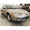 Image 8 : 11 -- 2003 CHRYSLER SEBRING LX, GOLD, 175802 KMS, FRONT WHEEL DRIVE "NO RESERVE!"