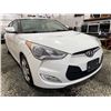 Image 8 : 20 -- 2012 HYUNDAI VELOSTER, WHITE, 213738 KMS, FRONT WHEEL DRIVE