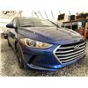 Image 8 : 21 -- 2018 HYUNDAI ELANTRA SE, BLUE, 166994 KMS, FRONT WHEEL DRIVE