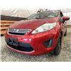 Image 2 : 24 -- 2011 FORD FIESTA, RED, 234063 KMS, FRONT WHEEL DRIVE