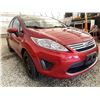 Image 8 : 24 -- 2011 FORD FIESTA, RED, 234063 KMS, FRONT WHEEL DRIVE