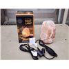 Image 1 : 428 --  **BNIB** TWO HIMALAYAN SALT LAMPS WITH BULBS