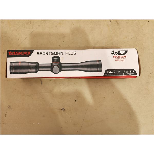 433 -- TASCO SPORTSMAN PLUS RIFLESCOPE