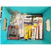 Image 2 : 451 -- BOX OF DRILL BITS, STUBBY BIT SETS, SLOT CUTTERS,ALUMINUM GRINDING WHEEL AND MORE