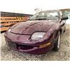Image 2 : 33 -- 1995 PONTIAC SUNFIRE, PURPLE, 231571 KMS, FRONT WHEEL DRIVE "NO RESERVE!"