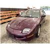 Image 3 : 33 -- 1995 PONTIAC SUNFIRE, PURPLE, 231571 KMS, FRONT WHEEL DRIVE "NO RESERVE!"