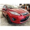 Image 8 : 24 -- 2011 FORD FIESTA, RED, 234063 KMS, FRONT WHEEL DRIVE