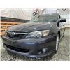Image 2 : 29 -- 2008 SUBARU IMPREZA, BLACK, 250573 KMS, ALL WHEEL DRIVE