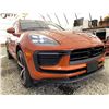 Image 8 : 0A -- 2023 PORSCHE MACAN, ORANGE, 22514 KMS, ALL WHEEL DRIVE "NO RESERVE" "REPO UNIT"