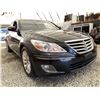 Image 8 : 20 -- 2010 HYUNDAI GENESIS, BLACK, 216424 KMS, REAR WHEEL DRIVE