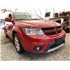Image 8 : 208 -- 2012 DODGE JOURNEY RT, RED, 195681 KMS, ALL WHEEL DRIVE