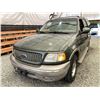 Image 3 : 116 -- 2000 FORD EXPEDITION EDDIE BAUER EDITION, GREEN, 190694 KMS, 4X4 "NO RESERVE"