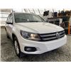 Image 8 : 124 -- 2013 VOLKSWAGEN TIGUAN COMFORTLINE, WHITE, 224098 KMS, ALL WHEEL DRIVE