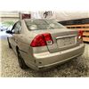 Image 13 : 38 -- 2003 HONDA CIVIC, GOLD, 153034 KMS, FRONT WHEEL DRIVE