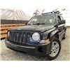 Image 1 : 125 -- 2008 JEEP PATRIOT, BLACK, 168760 KMS, FOUR WHEEL DRIVE "NO RESERVE!!"