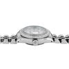Image 5 : Rolex Ladies Stainless Steel Quickset Silver Index Diamond Bezel Date Watch With
