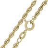 Image 4 : Vintage Vieri Italian 18K Yellow Gold 27.5" 2.6mm Rope Link Chain Necklace