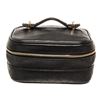 Chanel Black Lambskin Vintage Vanity Case