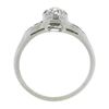 Image 2 : Vintage Jabel 18k Gold GIA 0.57 ctw European Diamond w/ Accents Engagement Ring