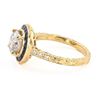 Image 2 : 1.78 ctw K COLOR I1 CLARITY Diamond and 0.92 ctw Blue Sapphire 14K Yellow Gold R