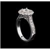 Image 4 : 1.65 ctw Diamond Ring - 14KT White Gold