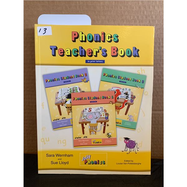 Phonics Teacher's Book in Print Letters Jolly Phonics