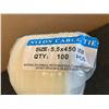 Image 3 : Nylon Cable Tie Size 5.5 x 450 mm Qty 100 Pcs