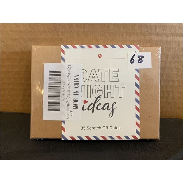 Date Night Ideas Couples  Game 35 Scratch Off Dates