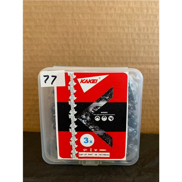 Kakei Chain Saw Chain x3 3/8 .043 56 16"/40cm