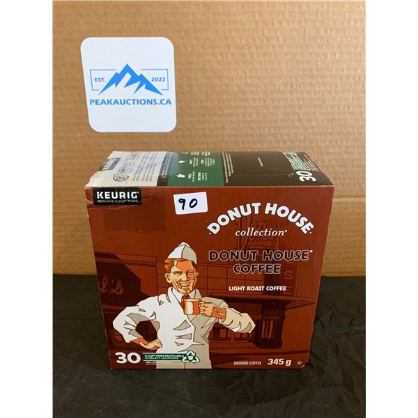 Keurig Doughnut House Collection Light Roast Coffee 30 Pack