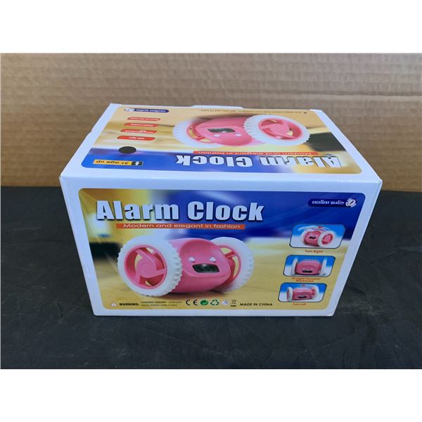 Alarm Clock On Wheels Extra Loud For Heavy Sleepers Runs Away To Get You Out Of Bed