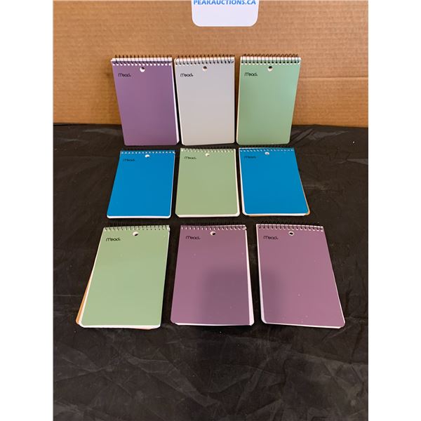 9 Pack Mead Memo Books 4x6