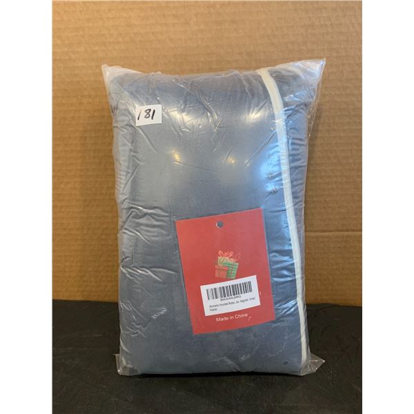 Womens Hooded Robe Large Grey