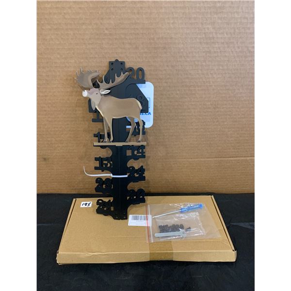 Brown Elk Snow Gauge 24 Inch Outdoor