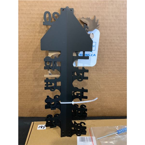 Brown Elk Snow Gauge 24 Inch Outdoor