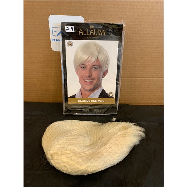 Allaura Hair Wig Blonde Ken Wig