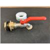 Image 2 : Brass Spiget For Rain Catcher Tubs Pools Etc